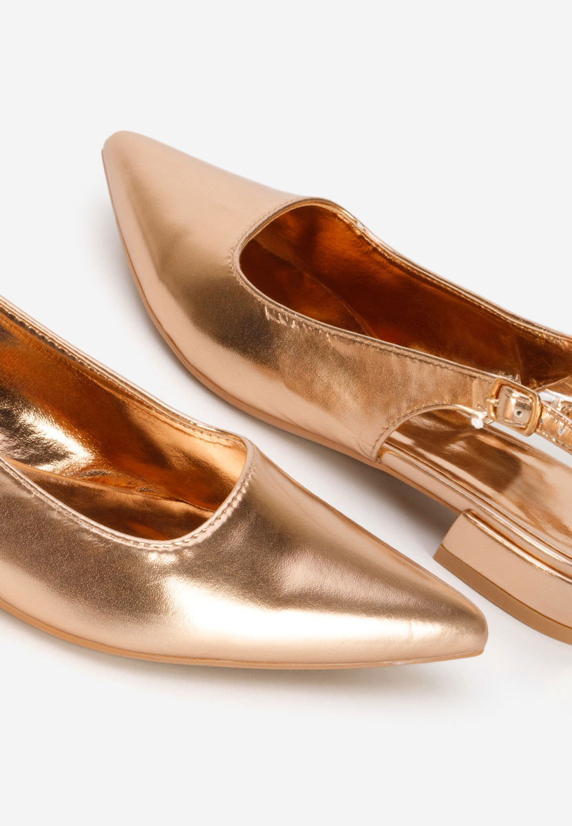 Décolleté Slingback Navoia champagne