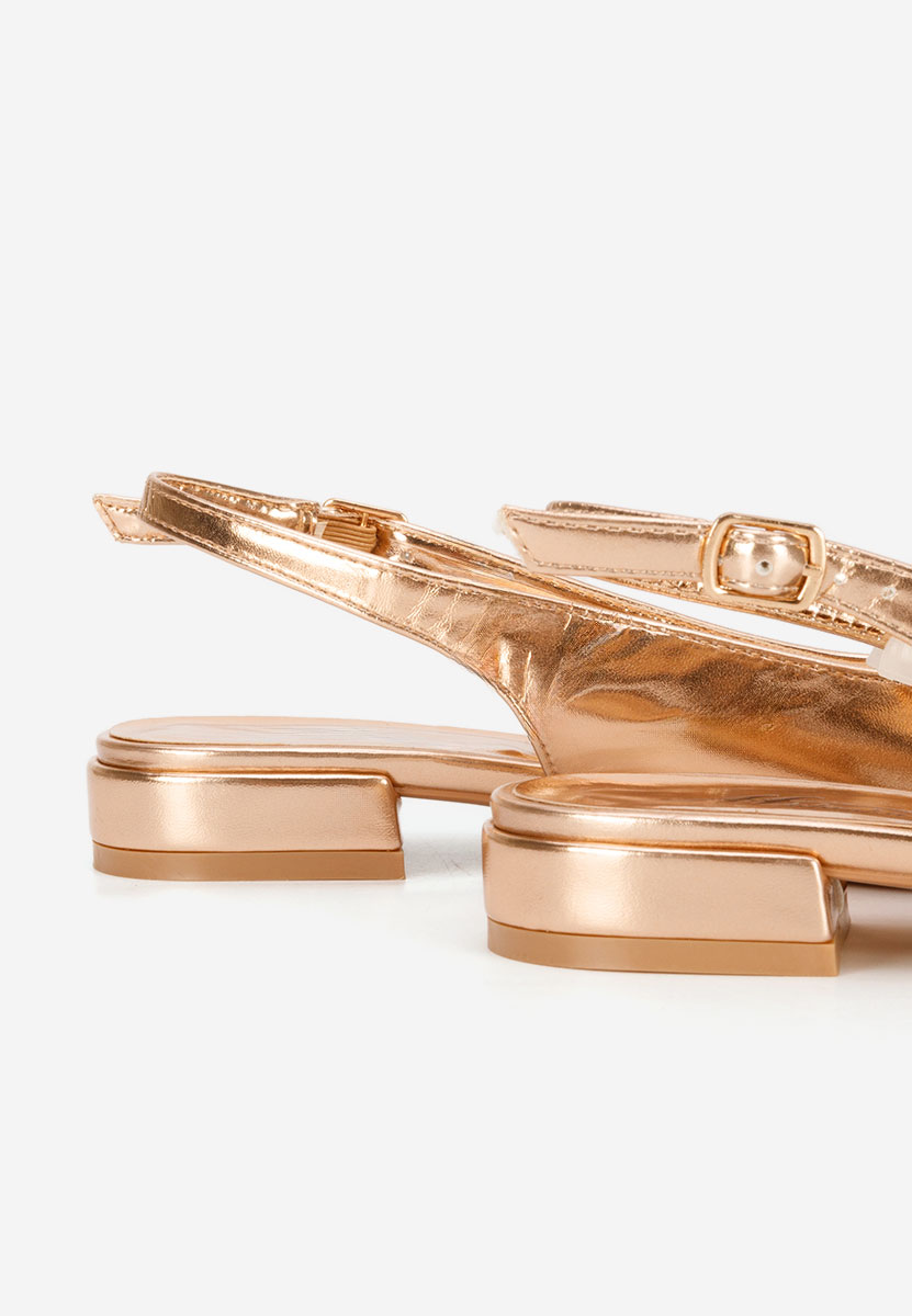 Décolleté Slingback Navoia champagne