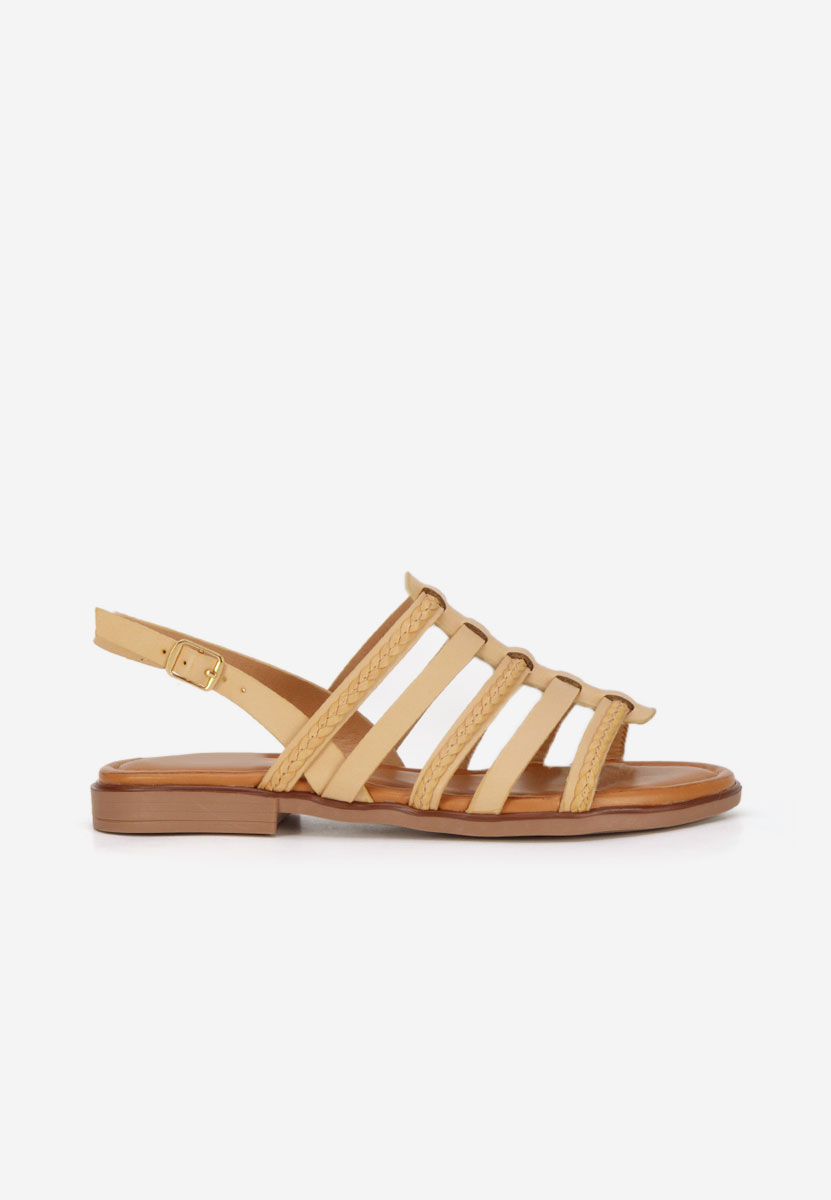 Sandali bassi Aminta beige