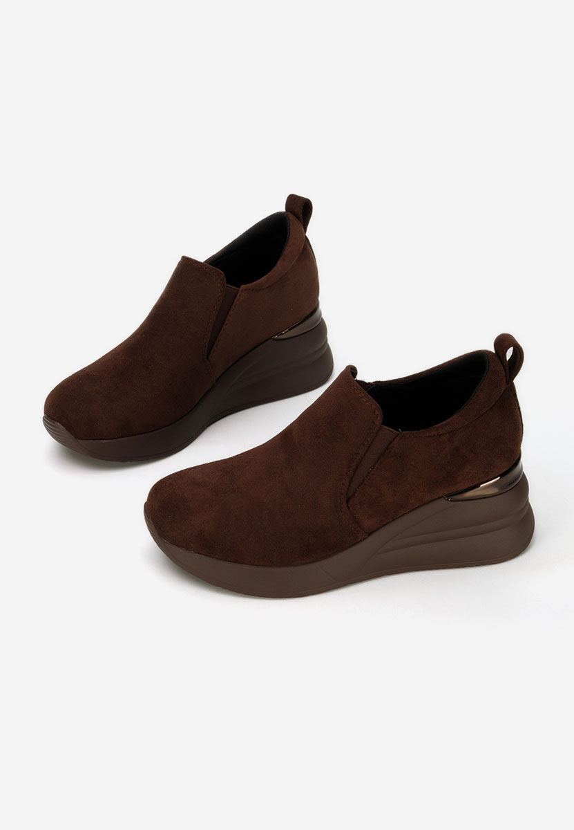 Scarpe con plateau Leanne V2 marrone