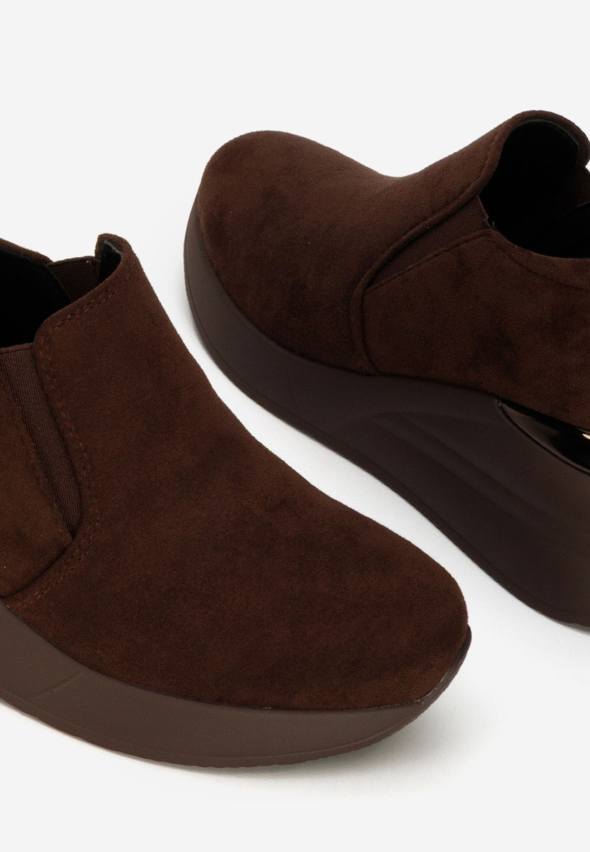 Scarpe con plateau Leanne V2 marrone