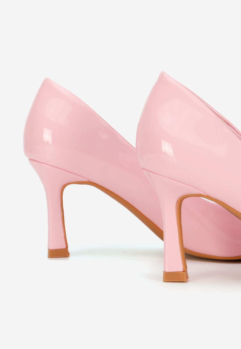 Décolleté tacco a spillo Patricka rosa
