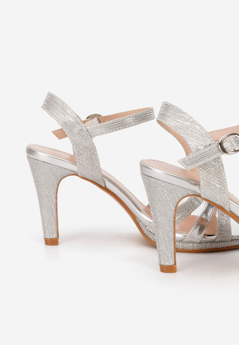 Sandali eleganti Raniya argento