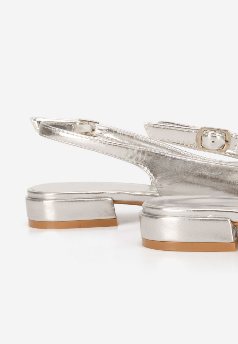 Décolleté Slingback Navoia argento