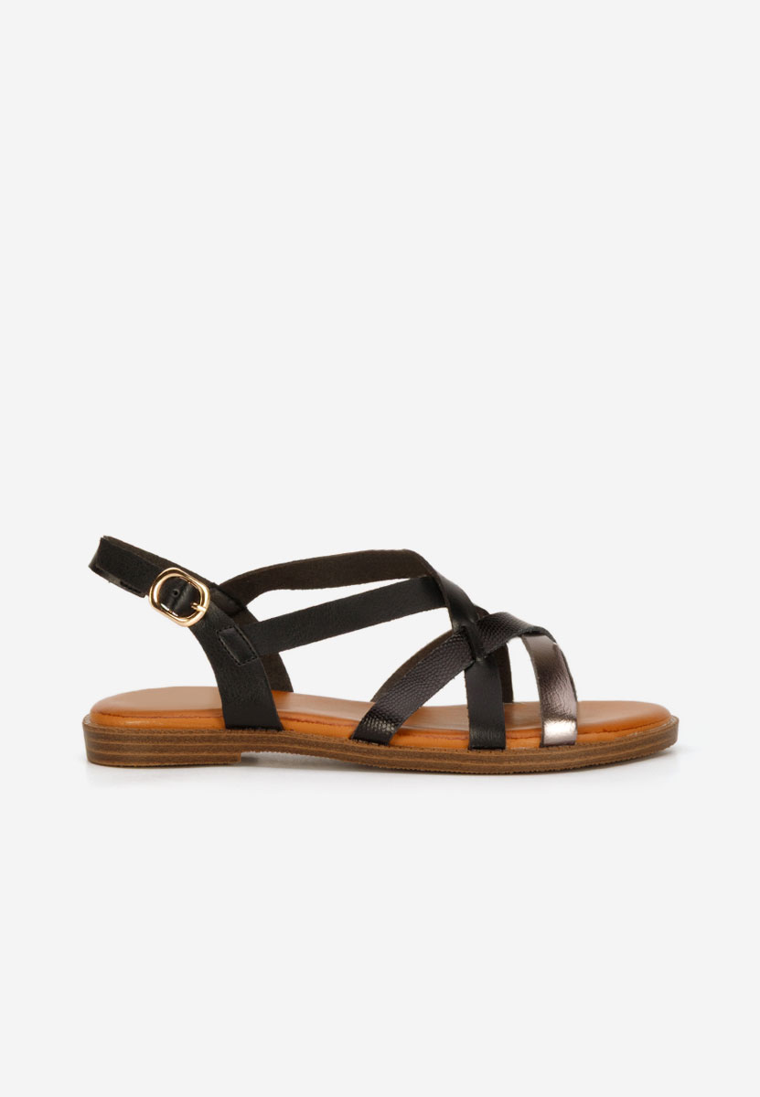 Sandali bassi Latifia nero