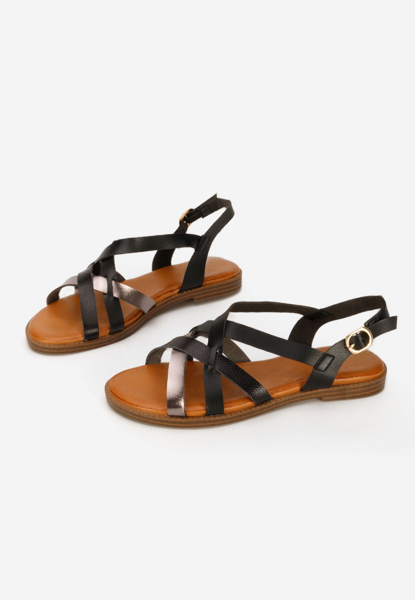 Sandali bassi Latifia nero