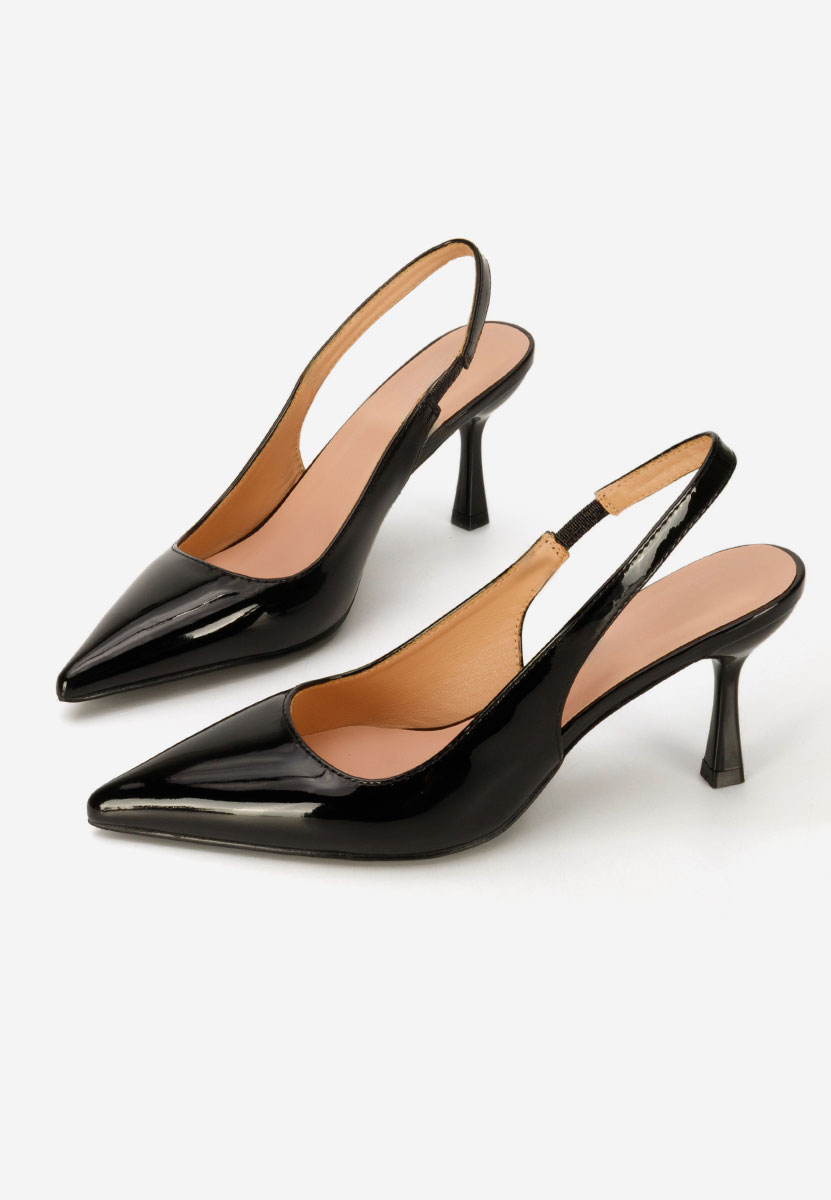 Décolleté Slingback Laurina nero