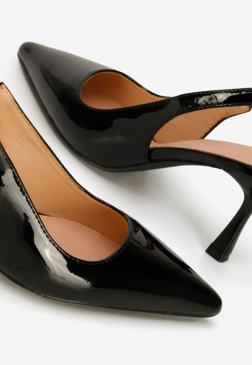 Décolleté Slingback Laurina nero