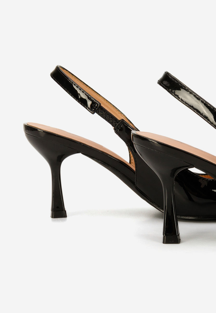 Décolleté Slingback Laurina nero