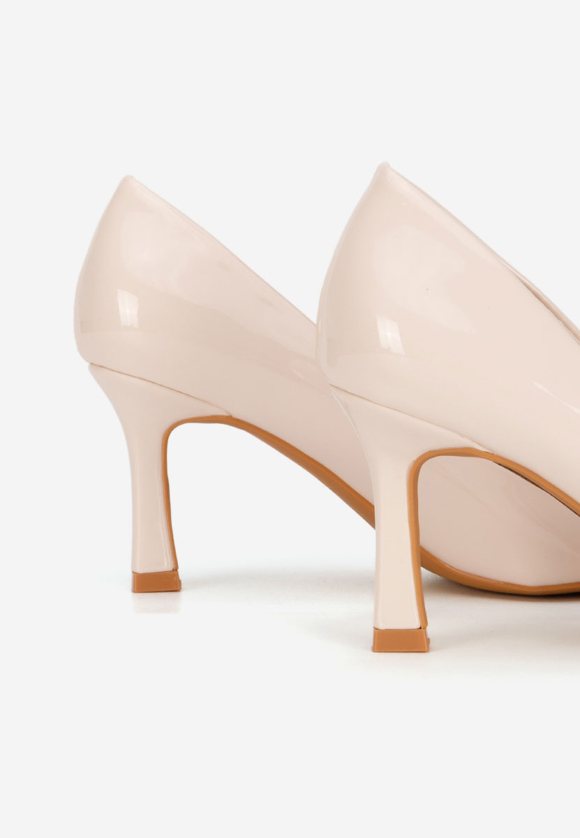 Décolleté tacco a spillo Patricka beige