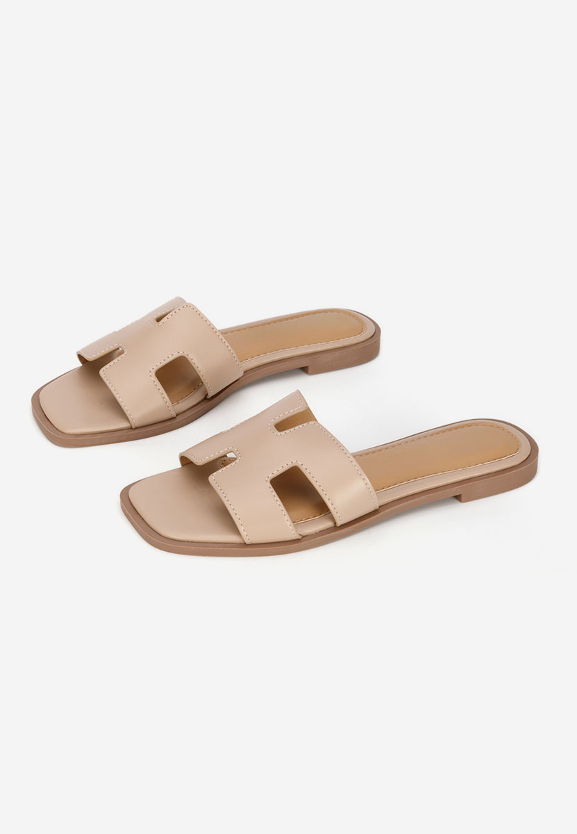 Ciabatte donna Lecya cachi