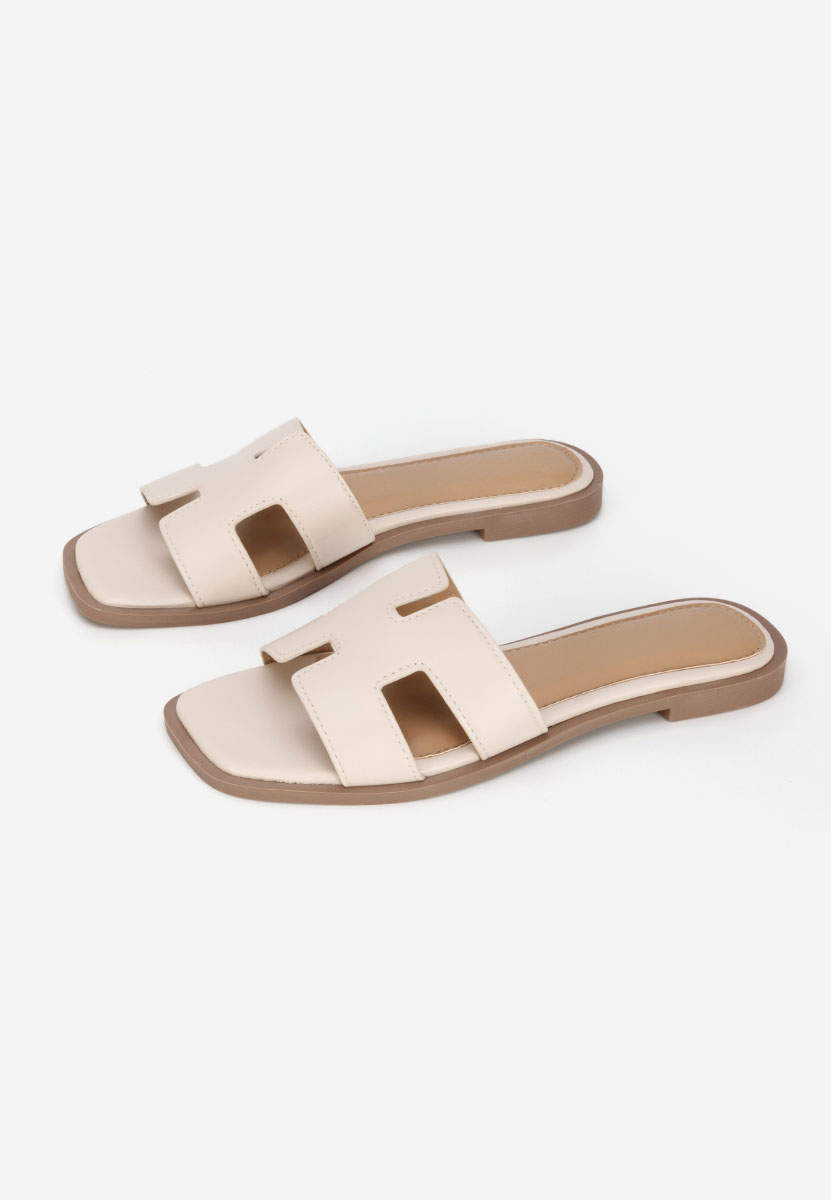 Ciabatte donna Lecya beige