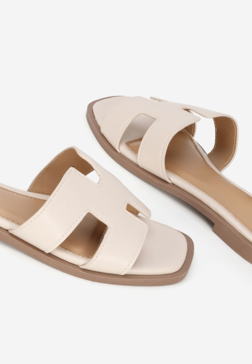 Ciabatte donna Lecya beige