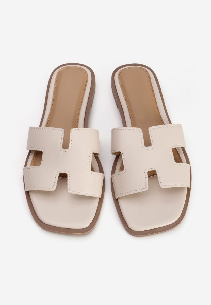 Ciabatte donna Lecya beige