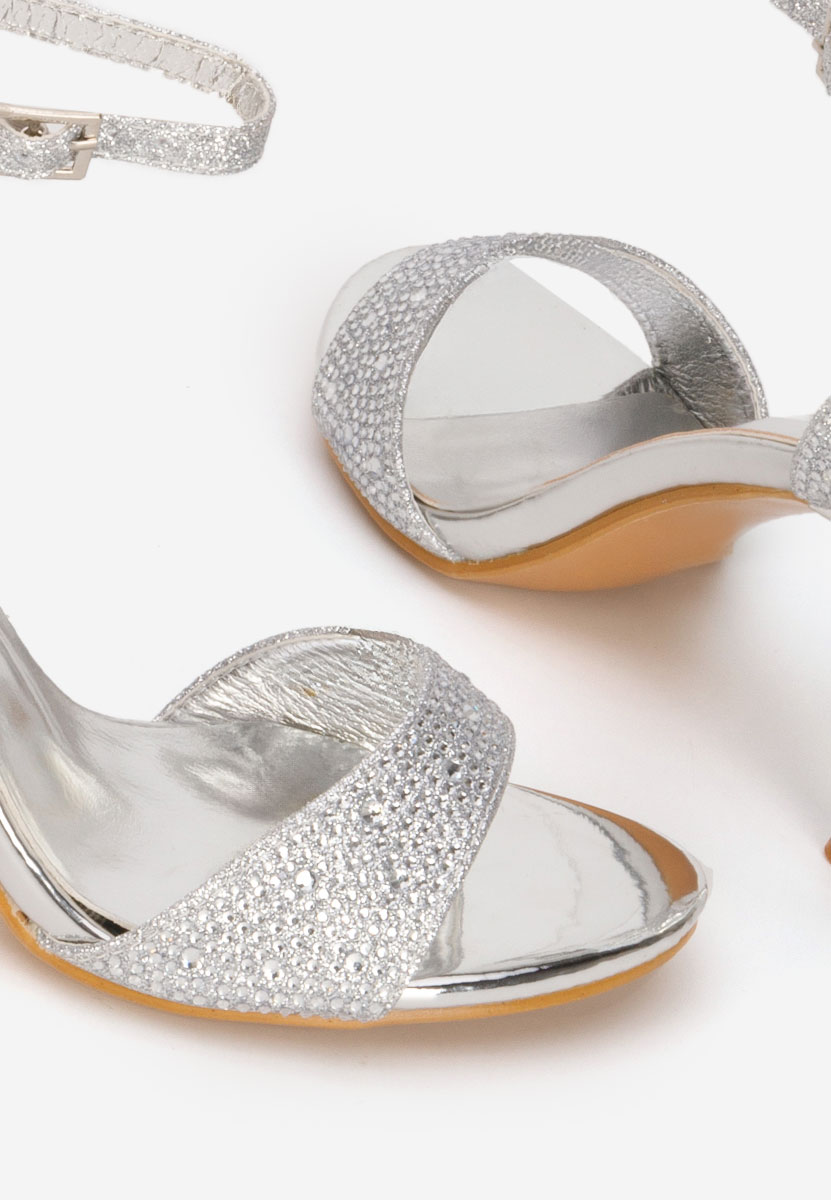 Sandali eleganti Persiana argento