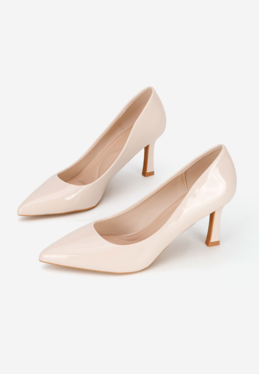 Décolleté tacco a spillo Patricka beige