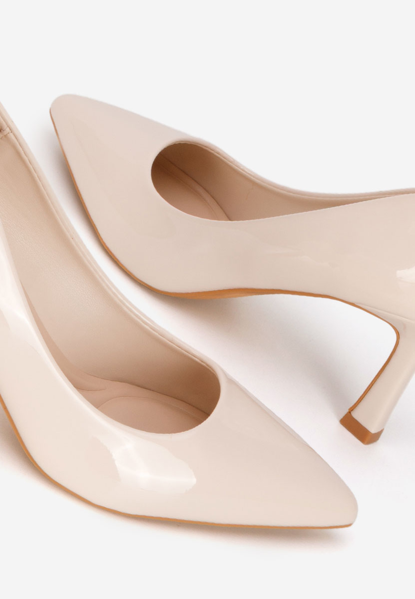 Décolleté tacco a spillo Patricka beige