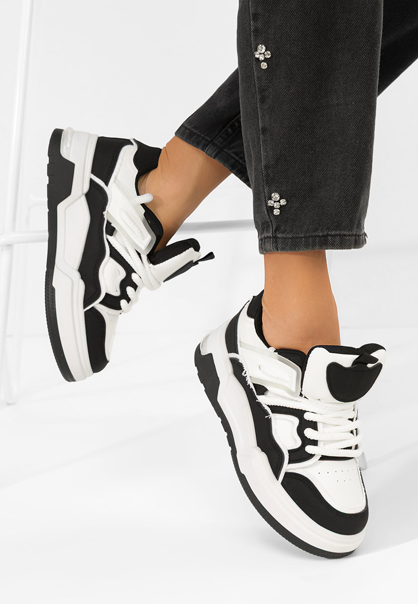 Sneakers con plateau Cinzela nero