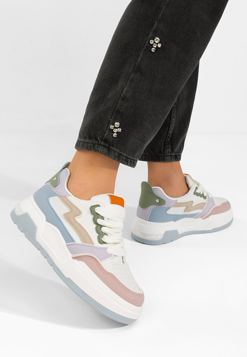 Sneakers con plateau Atanasia V2 colorate