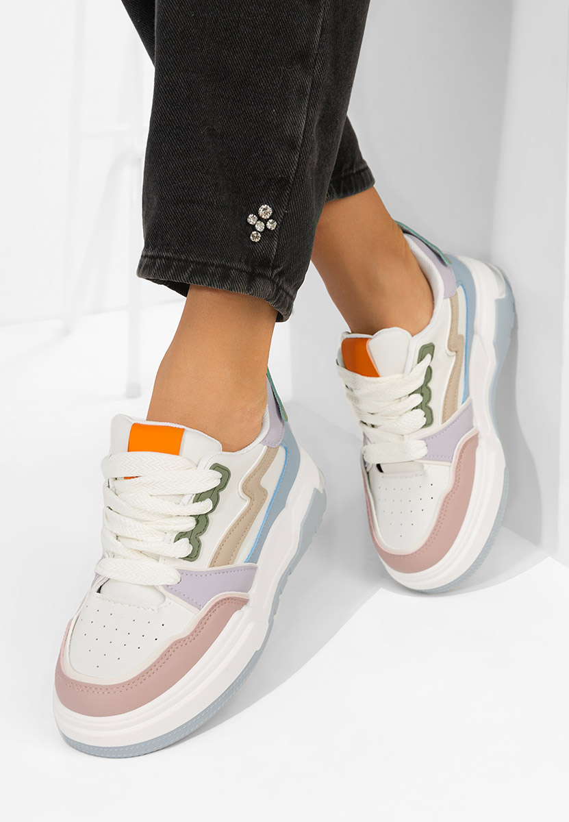 Sneakers con plateau Atanasia V2 colorate