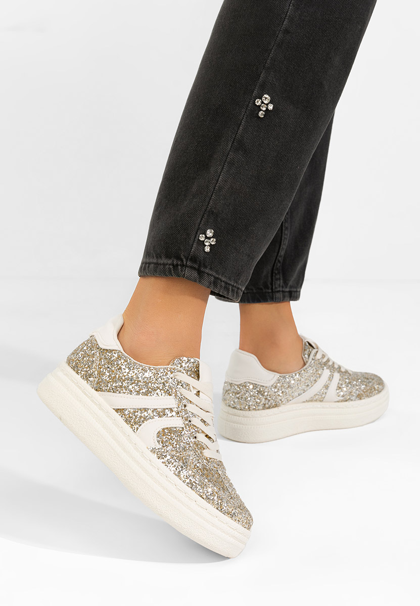 Sneakers donna Zareena oro