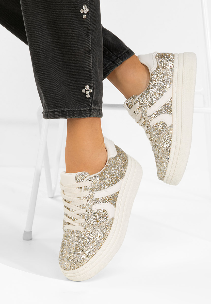 Sneakers donna Zareena oro