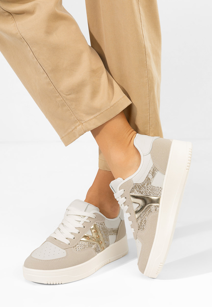 Sneakers donna Rachelia beige