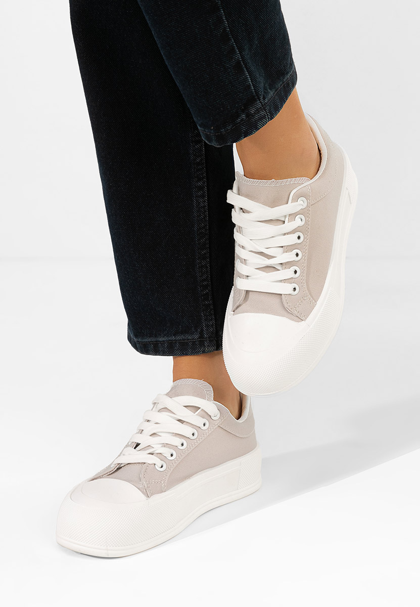 Scarpe da ginnastica con piattaforma Antonea cachi