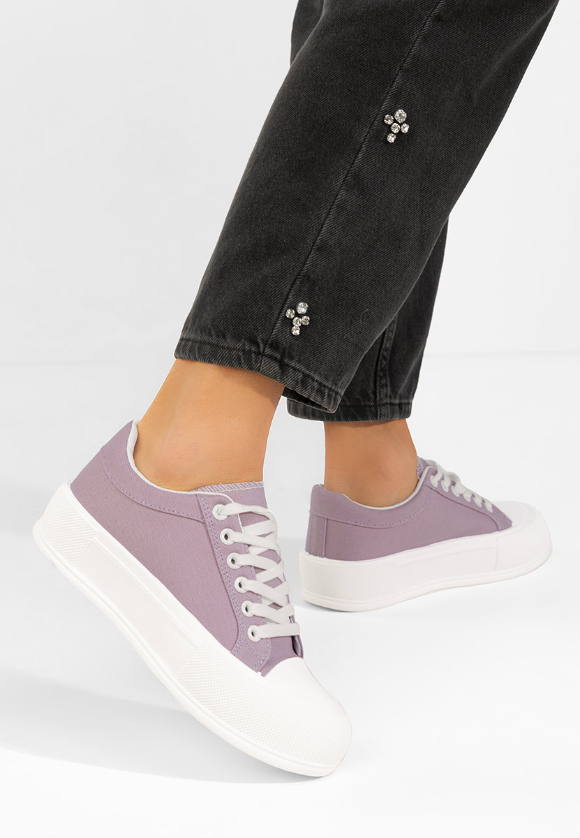 Scarpe da ginnastica con piattaforma Antonea viola