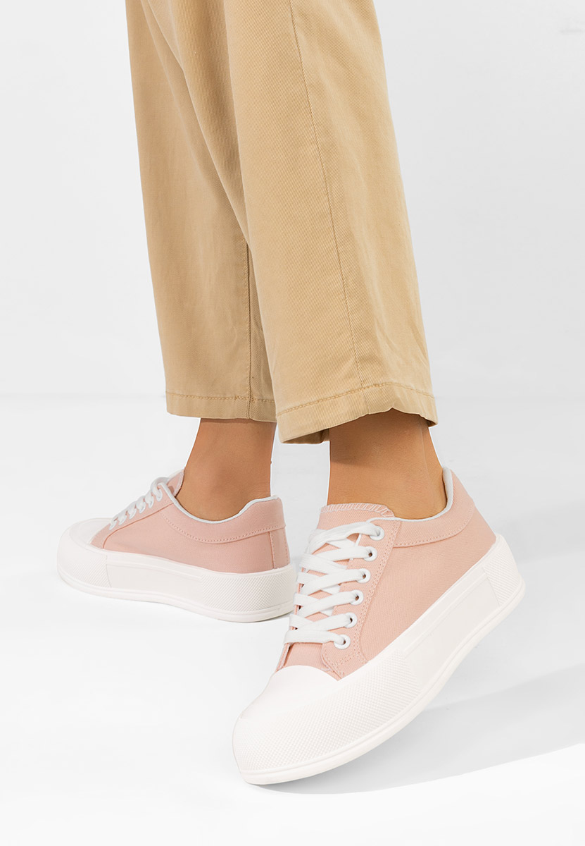 Scarpe da ginnastica con piattaforma Antonea rosa