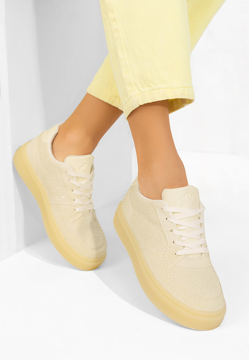 Sneakers donna Olivina gialli