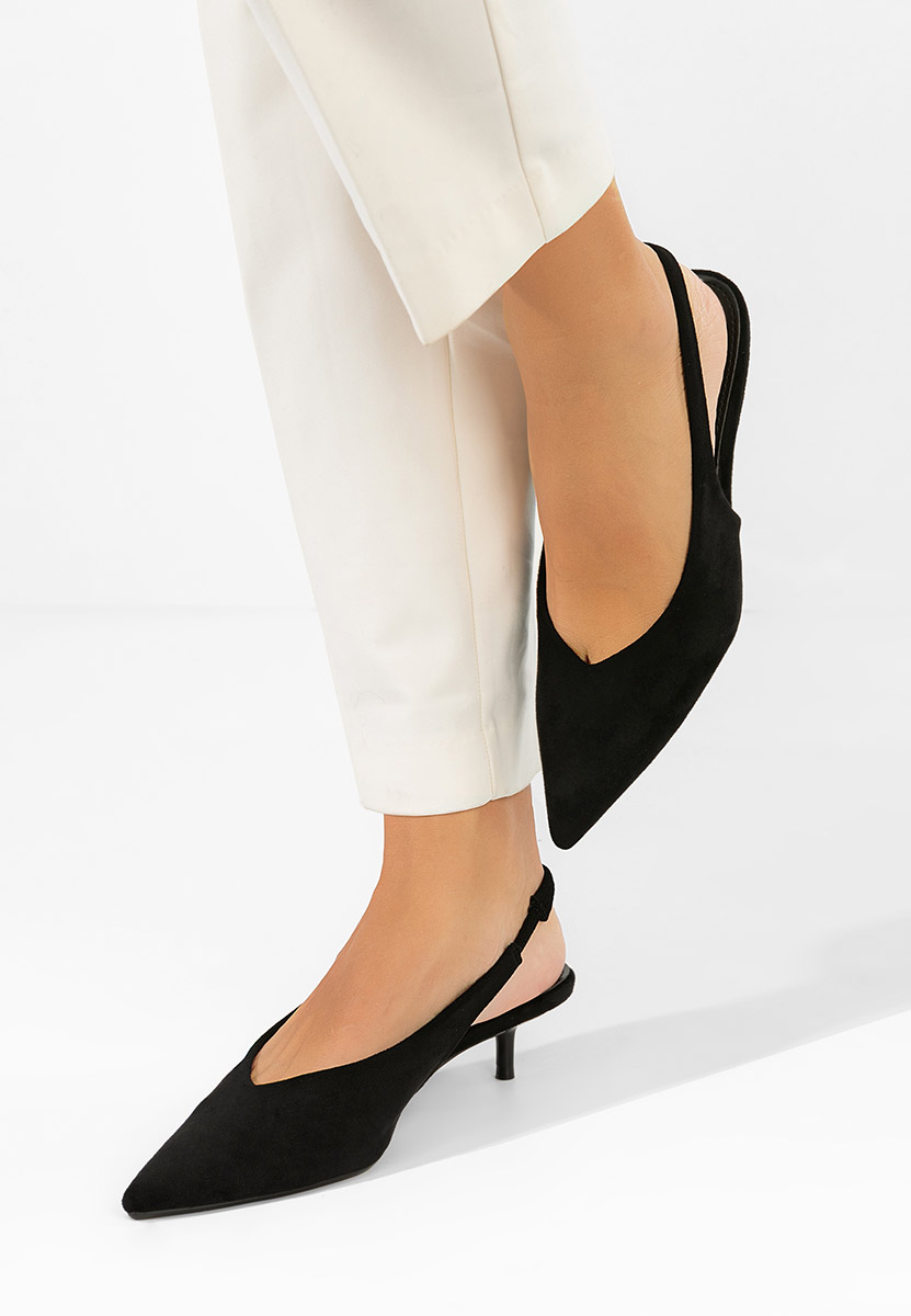 Décolleté Slingback Amadeea nero