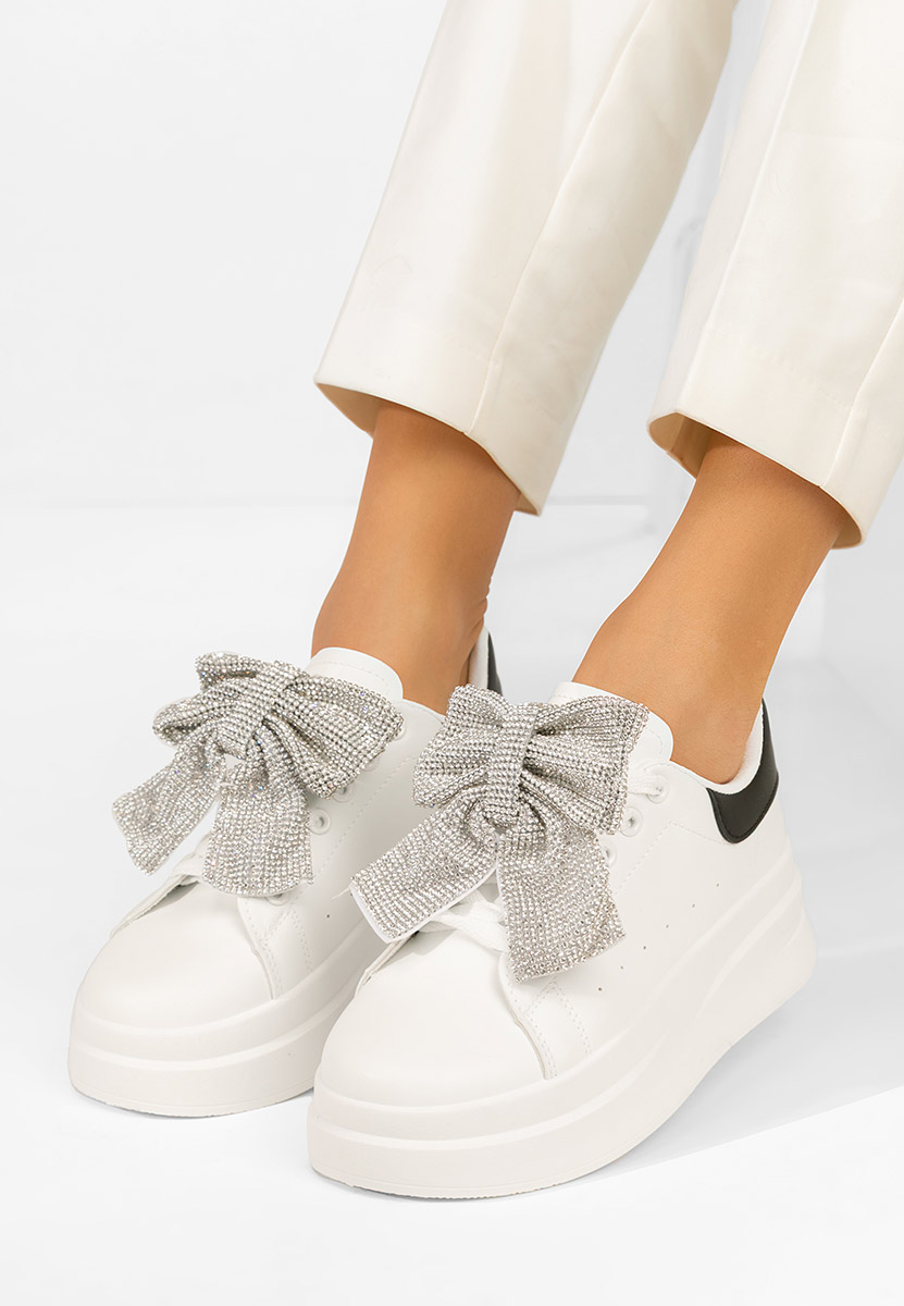 Sneakers con plateau Anitta V2 bianchi
