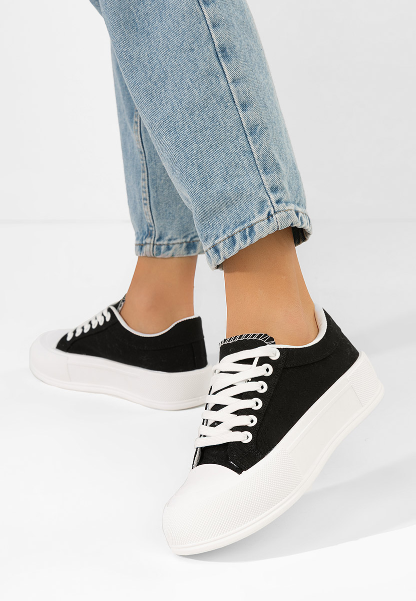 Scarpe da ginnastica con piattaforma Antonea nero