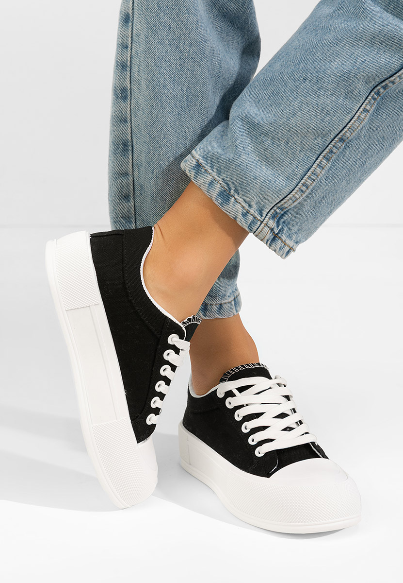 Scarpe da ginnastica con piattaforma Antonea nero