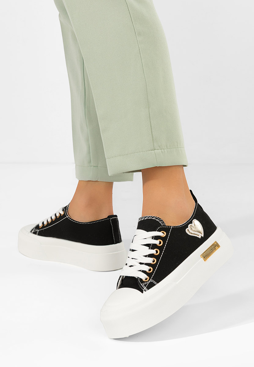 Sneakers con plateau Inimia nero