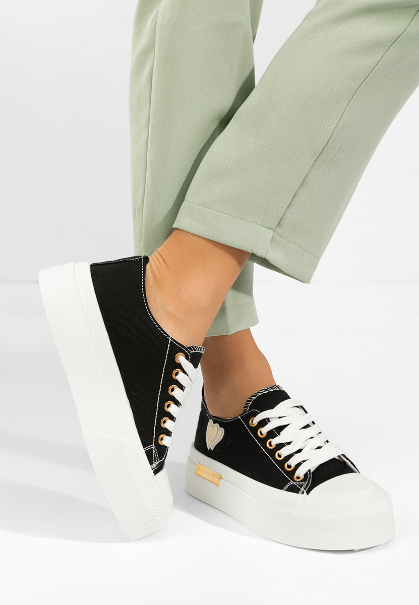 Sneakers con plateau Inimia nero