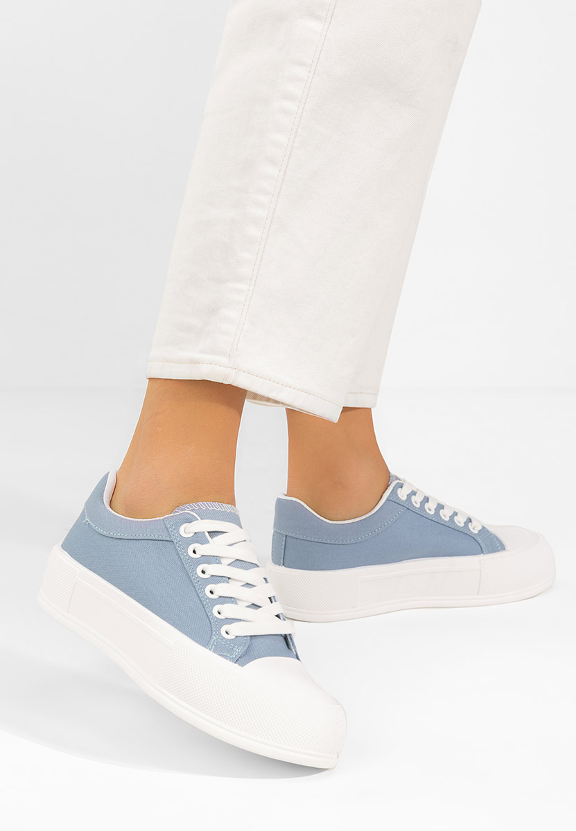 Scarpe da ginnastica con piattaforma Antonea denim