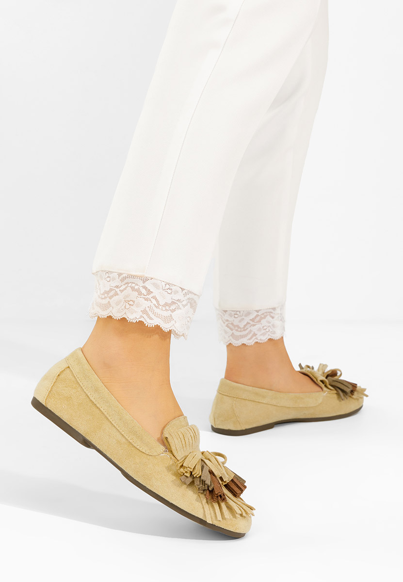 Mocassini da donna Sedania gialli