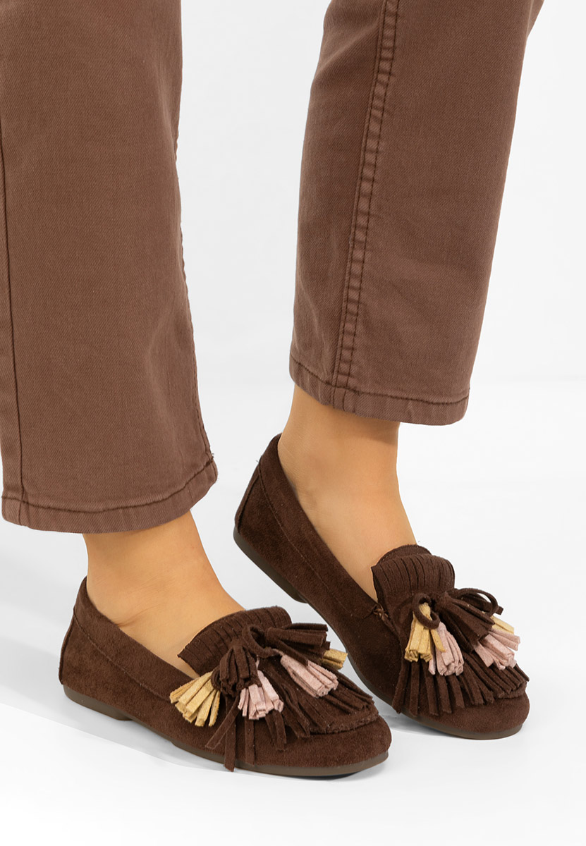 Mocassini da donna Sedania marrone