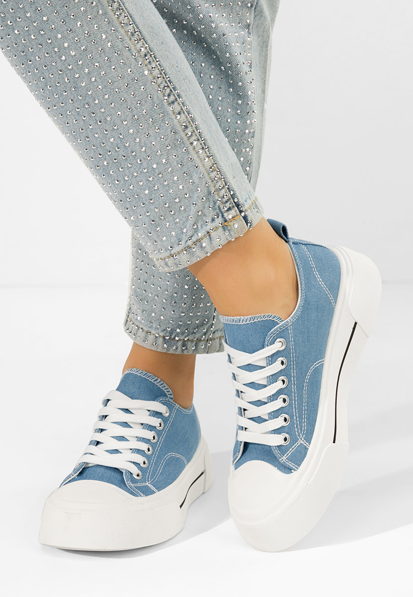 Scarpe da ginnastica donna Jessia denim