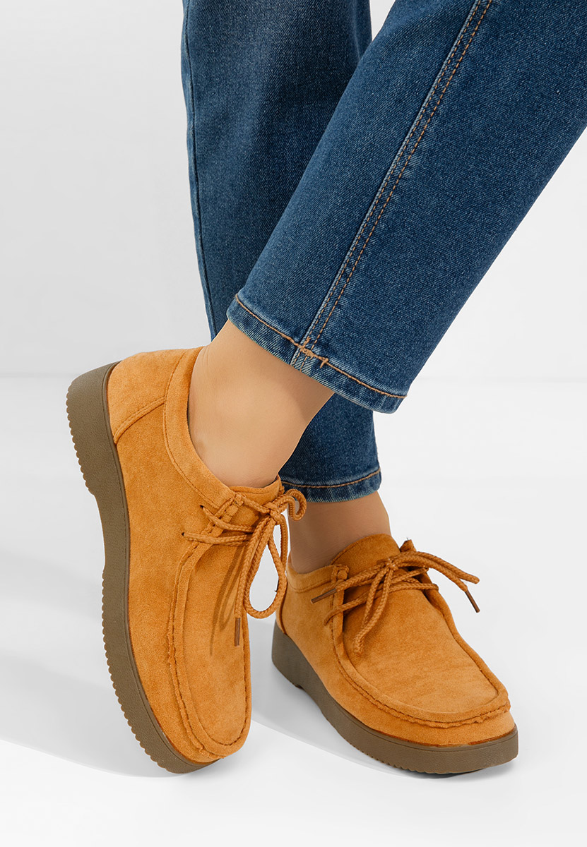 Scarpe basse donna Zairia camel