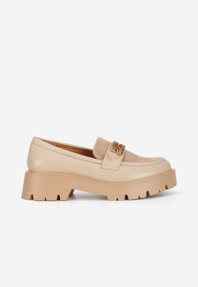 Mocassini con plateau Karamela cachi