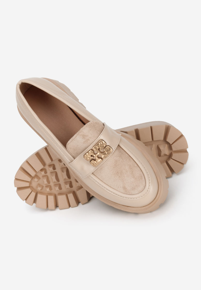 Mocassini con plateau Karamela cachi