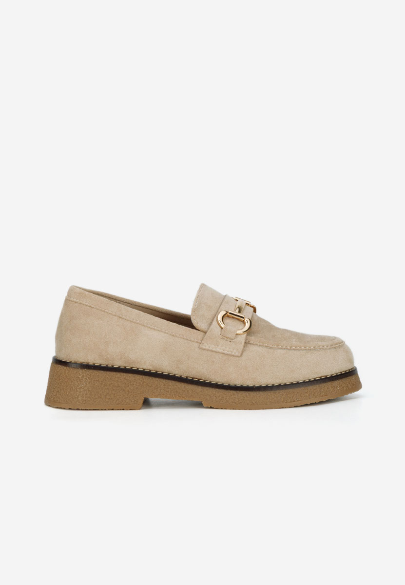 Mocassini da donna Ylenia beige