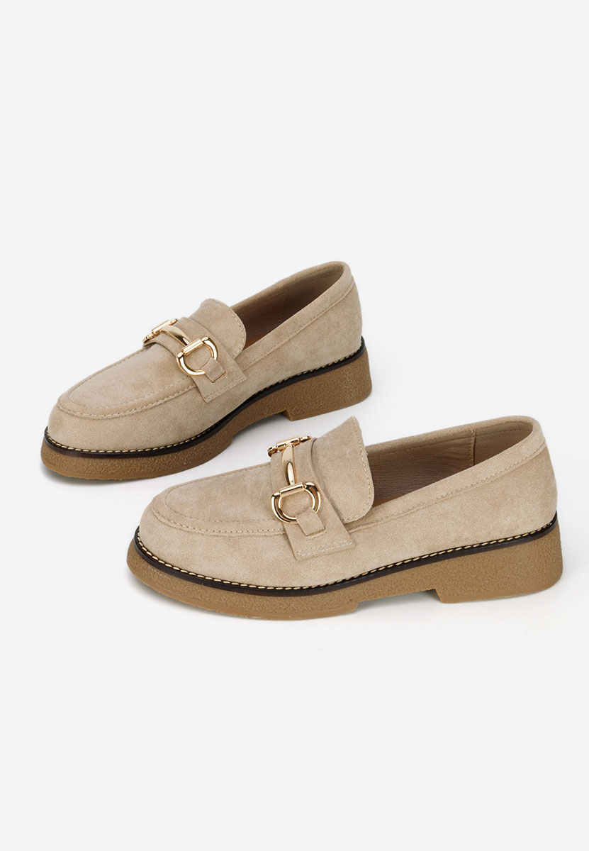 Mocassini da donna Ylenia beige