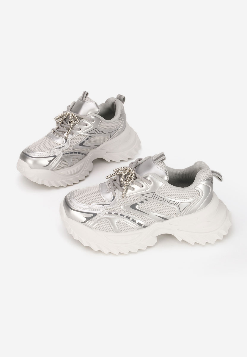 Sneakers donna Eudoria argento