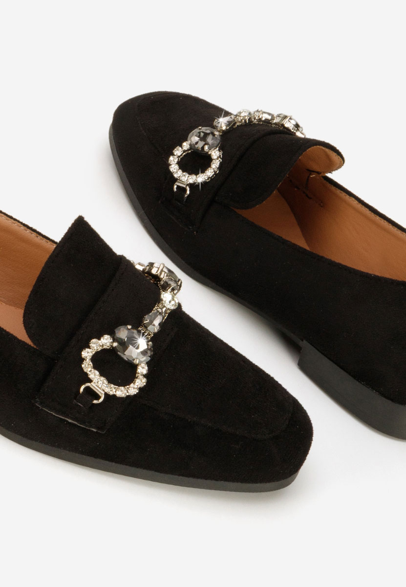 Mocassini donna eleganti Venea V2 nero