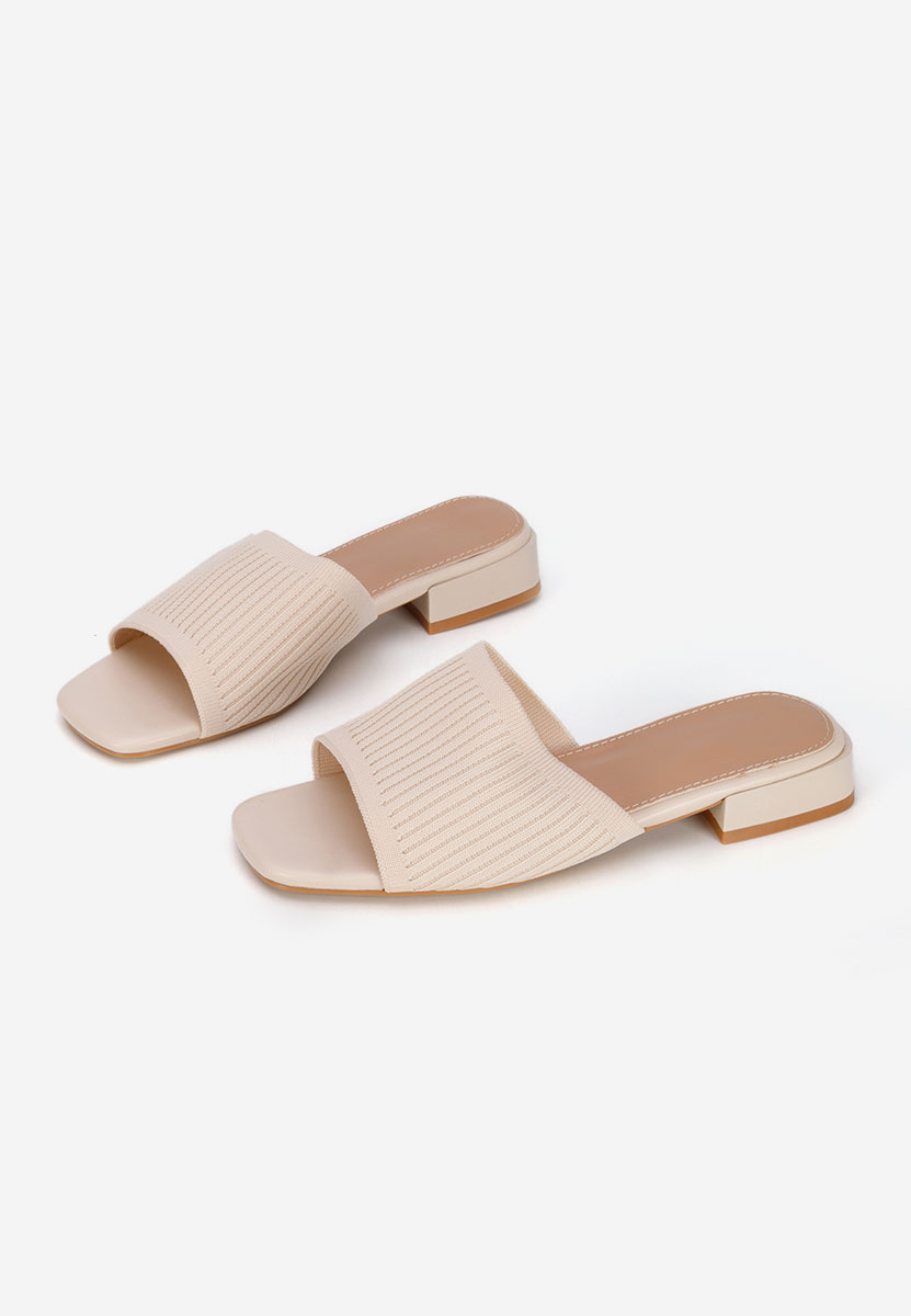 Ciabatte donna Alinia beige