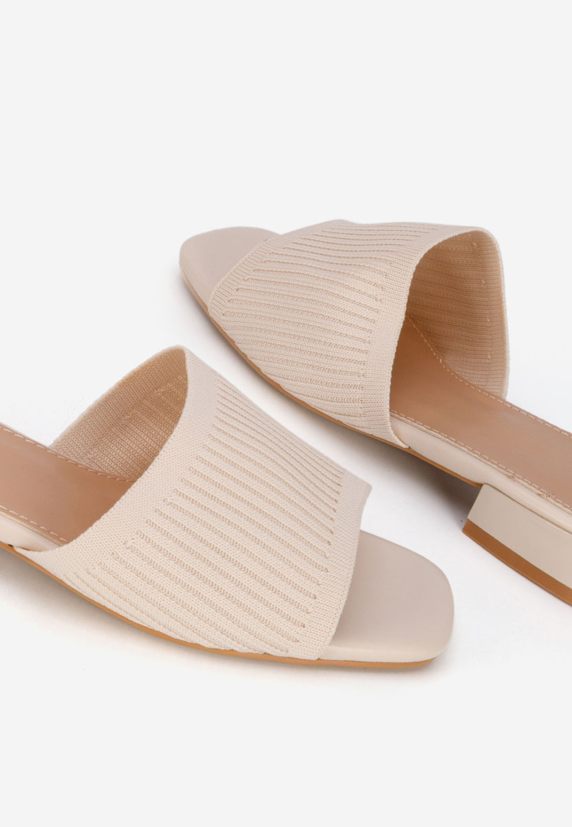 Ciabatte donna Alinia beige